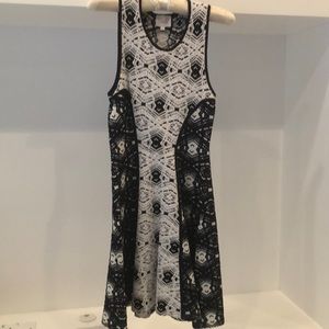 Parker fit and flare dress